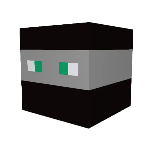 yowAz10 Minecraft avatar head, 3D render