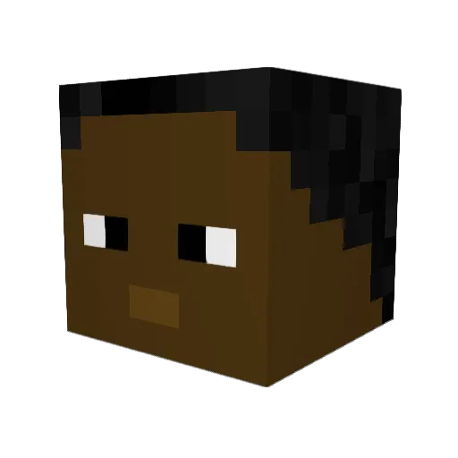 yoyo2811 Minecraft avatar head, 3D render