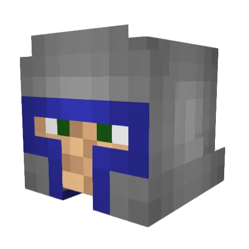 yoyo5466 Minecraft avatar head, 3D render