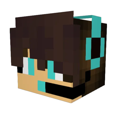 yoyo_1210 Minecraft avatar head, 3D render