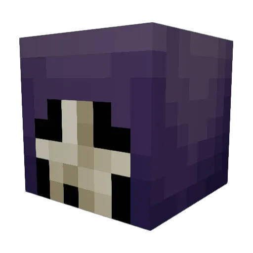 yoyoyes Minecraft avatar head, 3D render