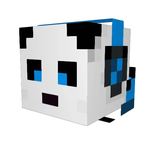 yoyoyolfc Minecraft avatar head, 3D render