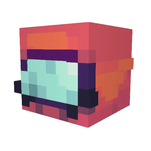yoysta Minecraft avatar head, 3D render