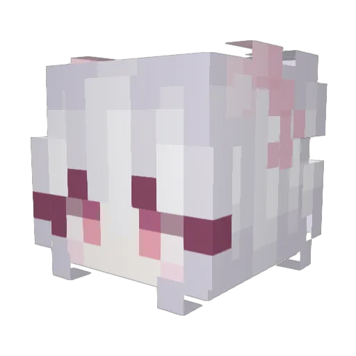 yozakura923 Minecraft avatar head, 3D render