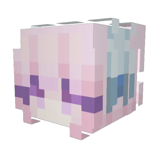 yqsjay Minecraft avatar head, 3D render