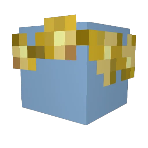 yr7k Minecraft avatar head, 3D render