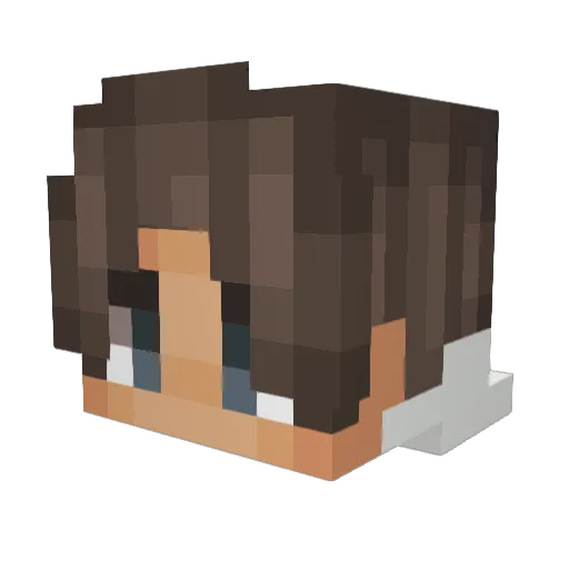 yrea012 Minecraft avatar head, 3D render