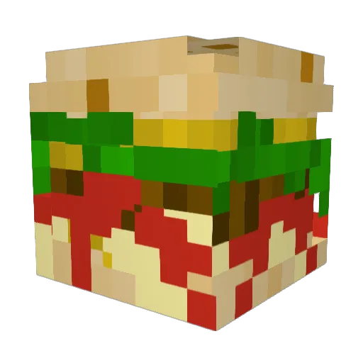 yrorthe2nd Minecraft avatar head, 3D render