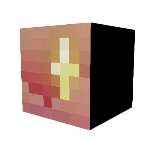 yrxth_789 Minecraft avatar head, 3D render