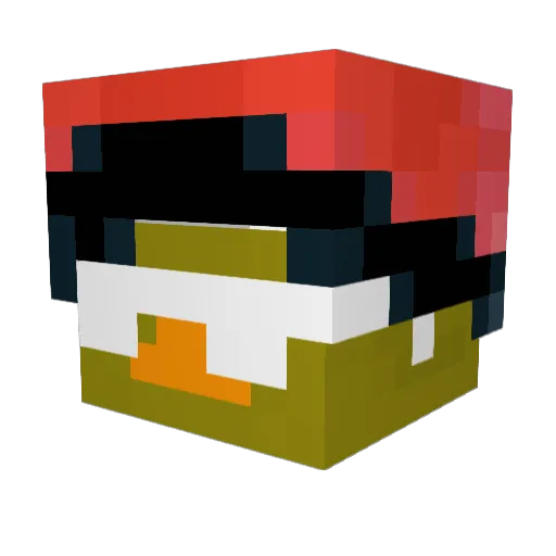 ysan20 Minecraft avatar head, 3D render