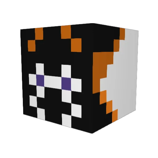 ysf55sa Minecraft avatar head, 3D render