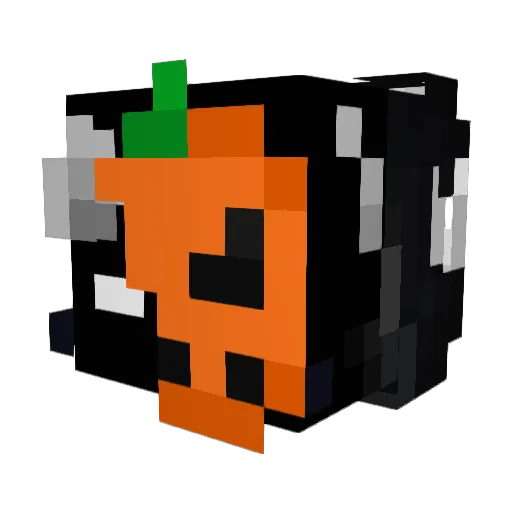 yshinuia_ Minecraft avatar head, 3D render