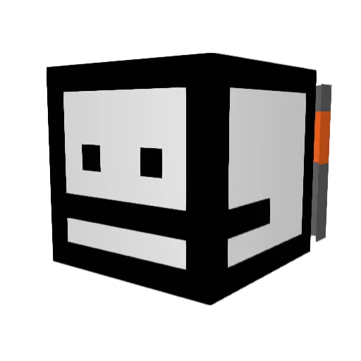 yshxdwq Minecraft avatar head, 3D render