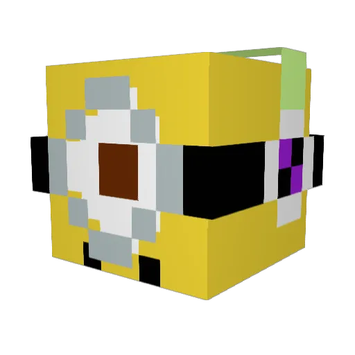 yskysk4356 Minecraft avatar head, 3D render