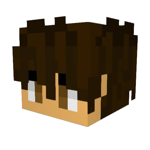 ysltudorrr Minecraft avatar head, 3D render