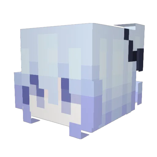ysyc13 Minecraft avatar head, 3D render