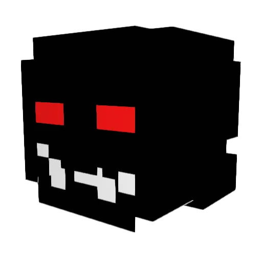 yt_god101 Minecraft avatar head, 3D render