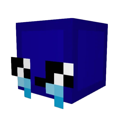 ytgabereal Minecraft avatar head, 3D render