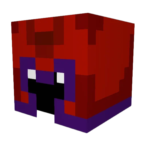 ytv_ Minecraft avatar head, 3D render