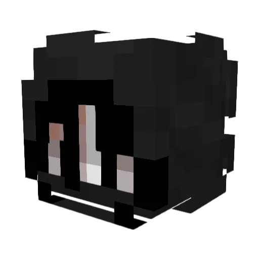 ytxytxan Minecraft avatar head, 3D render
