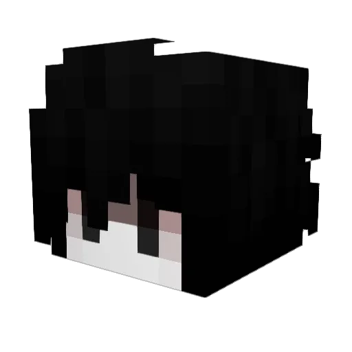 yuZeca Minecraft avatar head, 3D render
