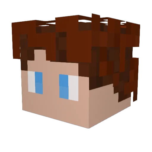 yugo1010 Minecraft avatar head, 3D render