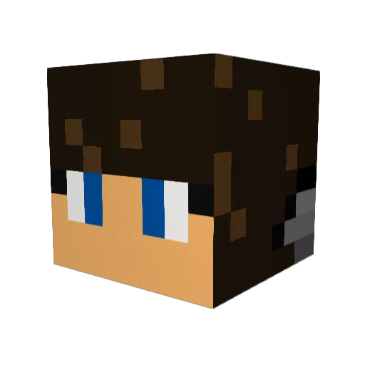 yugo_1111 Minecraft avatar head, 3D render