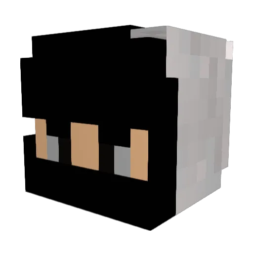 yugovski555 Minecraft avatar head, 3D render