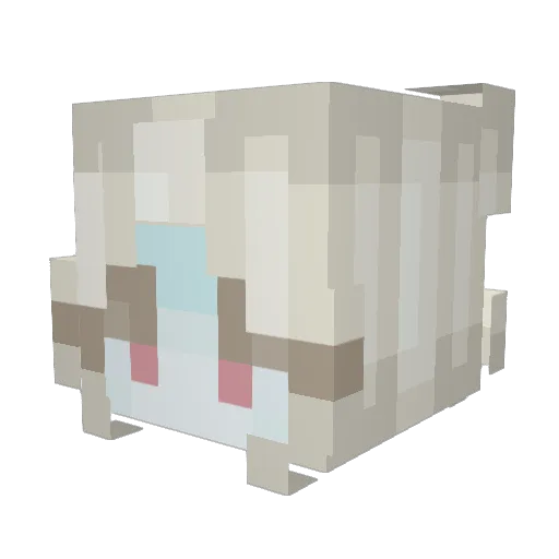 yuhsun02 Minecraft avatar head, 3D render