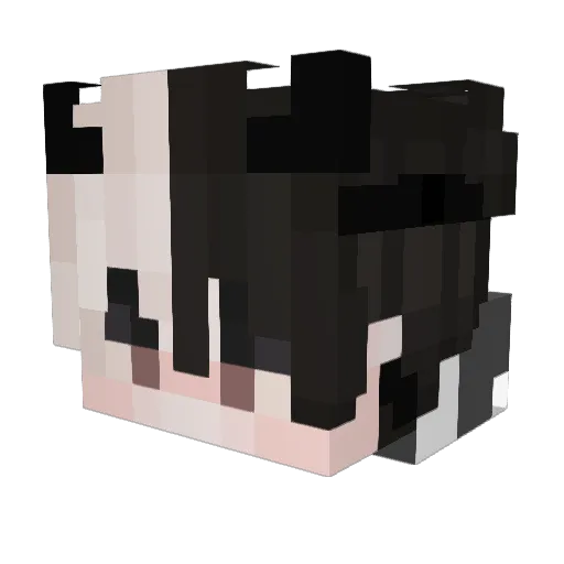 yui0306 Minecraft avatar head, 3D render