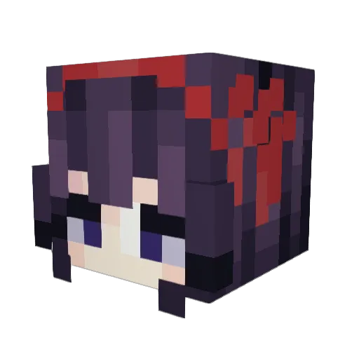yuitaka523 Minecraft avatar head, 3D render