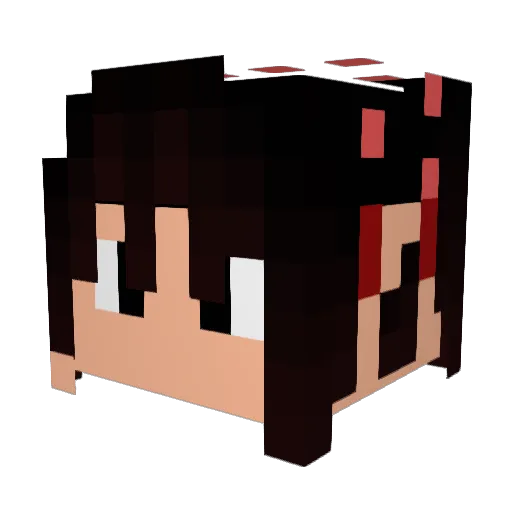 yuito0805 Minecraft avatar head, 3D render