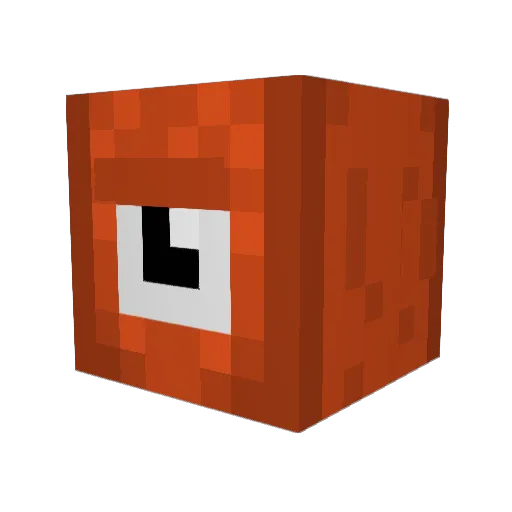 yujiiroo Minecraft avatar head, 3D render