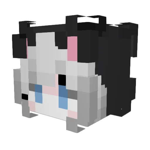 yuki2311 Minecraft avatar head, 3D render
