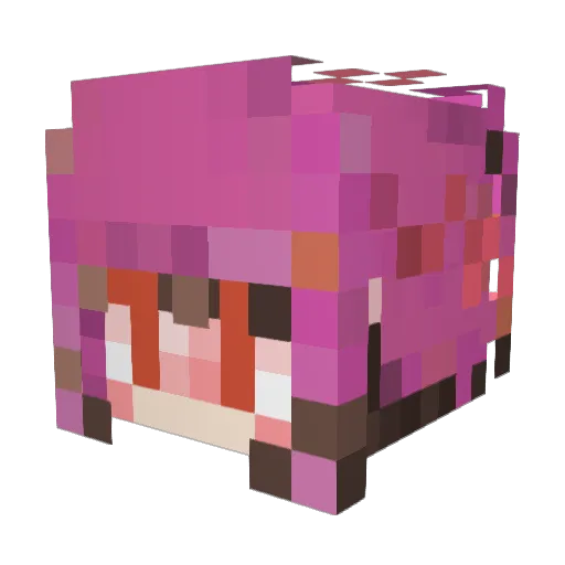 yuki5963 Minecraft avatar head, 3D render