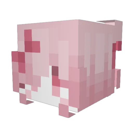 yuki_kiss Minecraft avatar head, 3D render