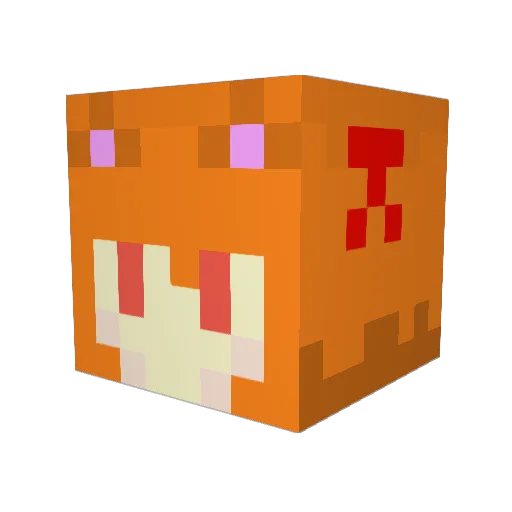 yukki1113 Minecraft avatar head, 3D render