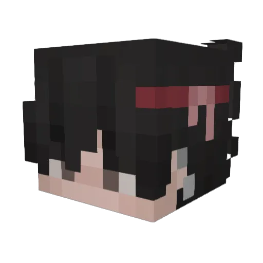 yul_1 Minecraft avatar head, 3D render