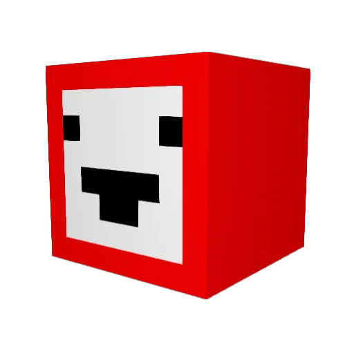 yulmucha1015 Minecraft avatar head, 3D render