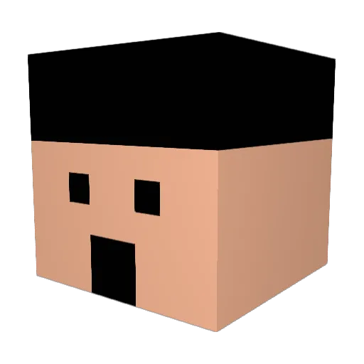 yuma0f Minecraft avatar head, 3D render