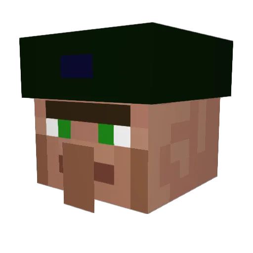 yuma1006 Minecraft avatar head, 3D render