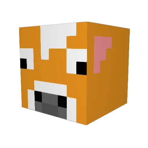 yumad19 Minecraft avatar head, 3D render