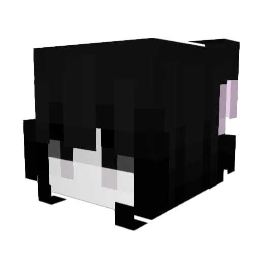 yumiixd Minecraft avatar head, 3D render