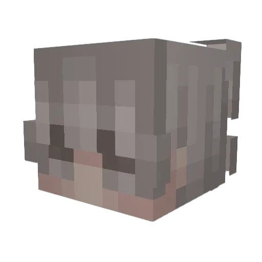 yumil101 Minecraft avatar head, 3D render