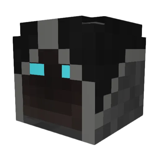 yumitsue Minecraft avatar head, 3D render