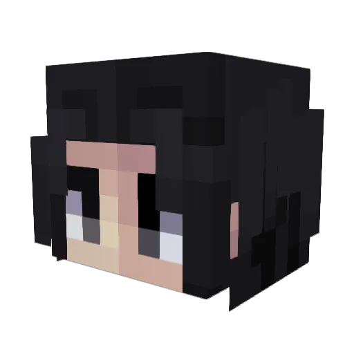 yummy_ducks Minecraft avatar head, 3D render