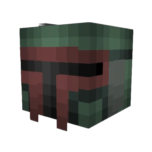 yummysoupy Minecraft avatar head, 3D render