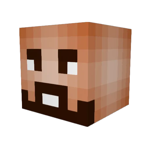 yumper9000 Minecraft avatar head, 3D render