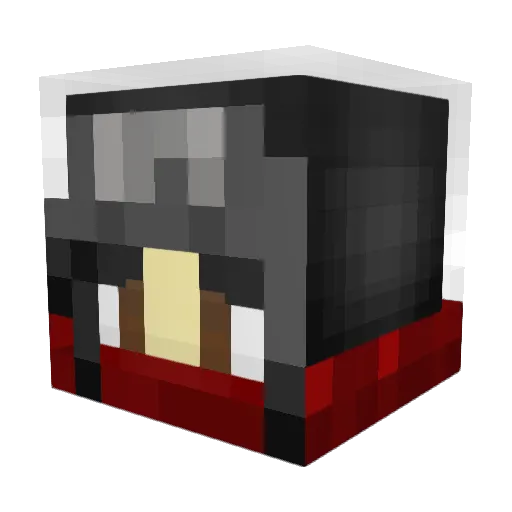 yunari1413 Minecraft avatar head, 3D render