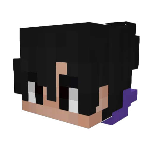 yuncs2011 Minecraft avatar head, 3D render
